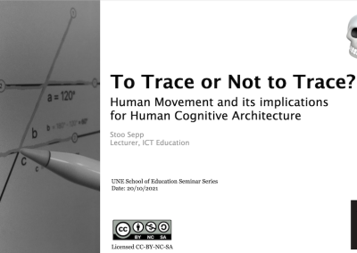 To Trace or Not to Trace: Human movement and implications for Human Cognitive Architecture